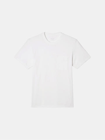 The White Pocket Tee