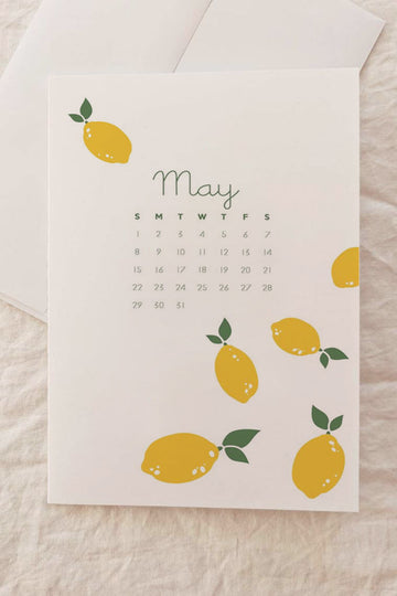 Calendar Postcard