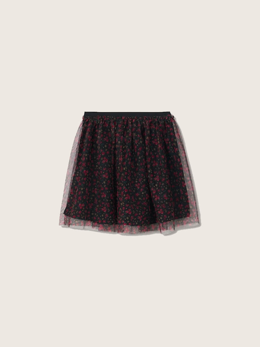 Floral Midi Skirt