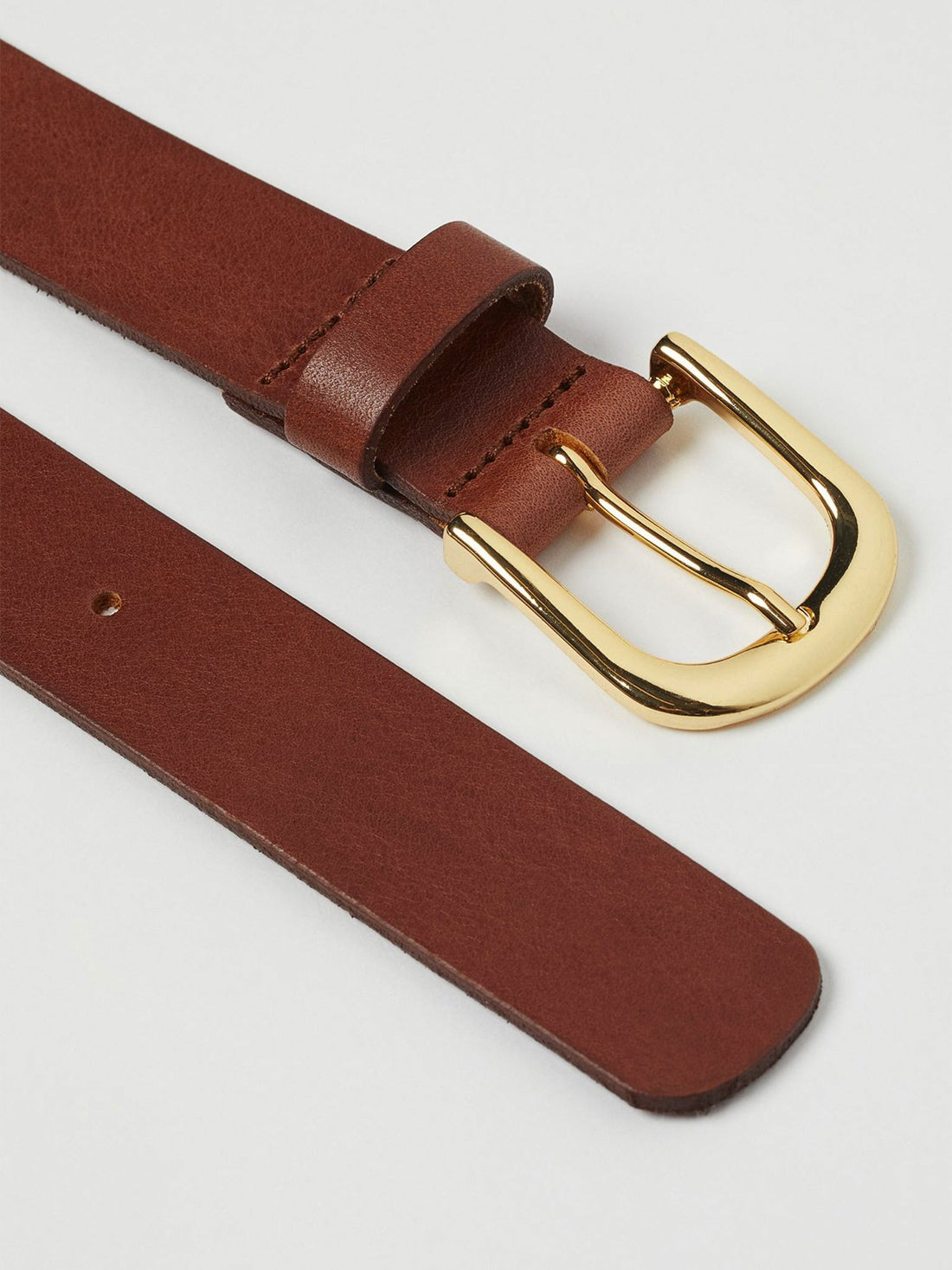 Brown Leather Belt