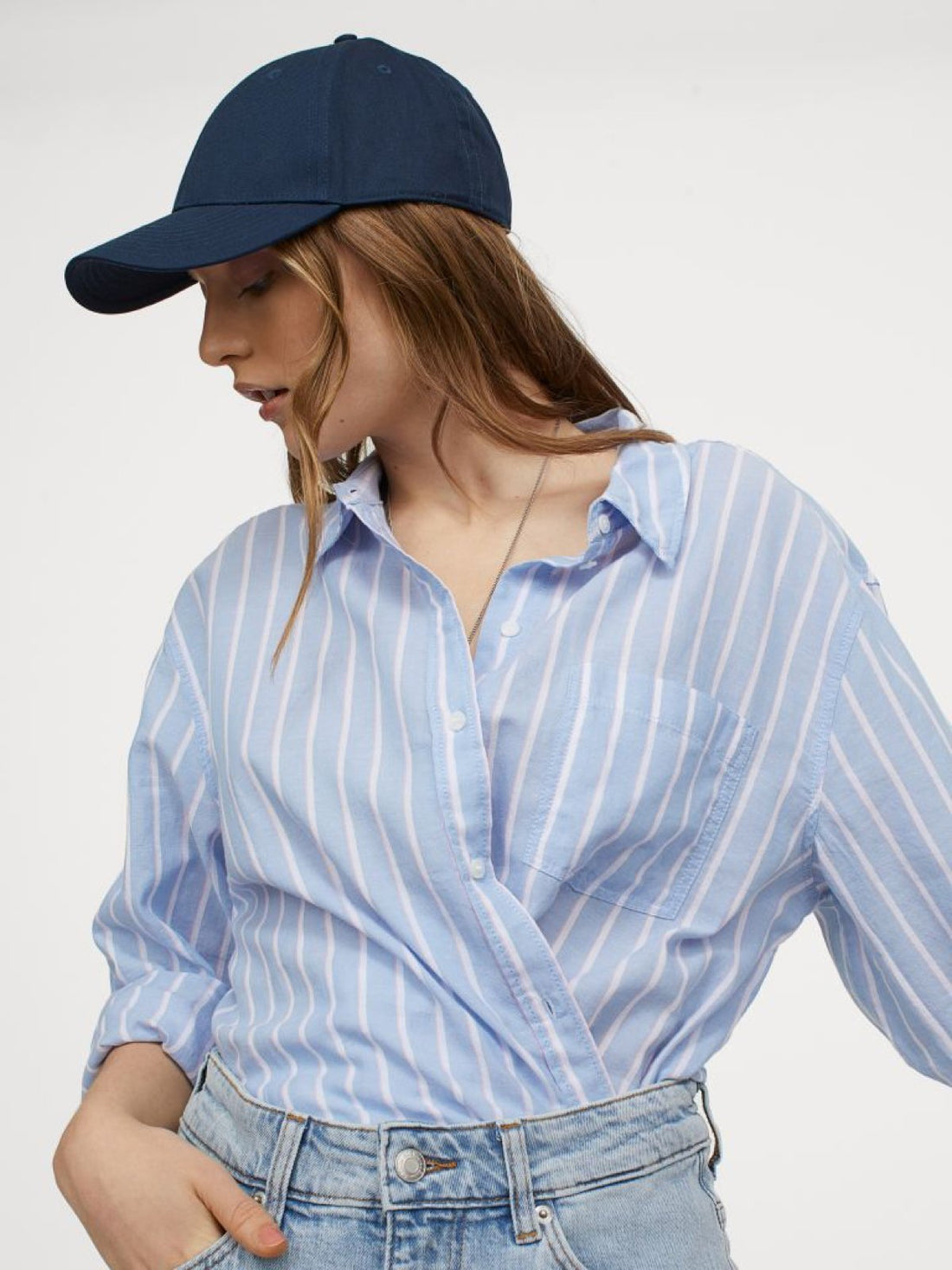 Stripe Cotton Shirt