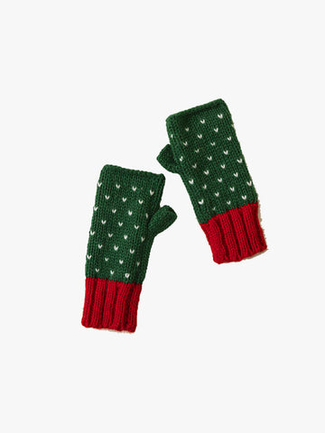 Holiday Heart Gloves
